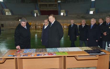 Prezident İdman-Konsert Kompleksində - FOTOLAR